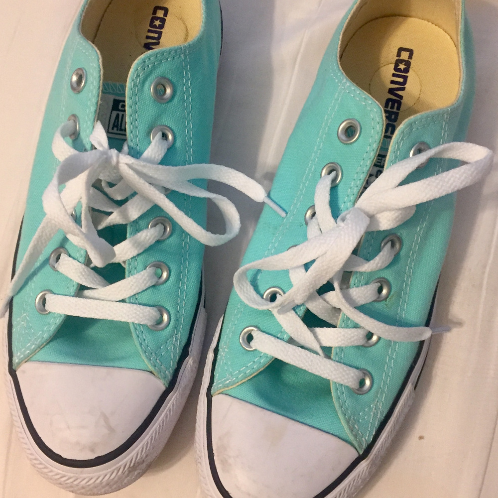 Teal Converse
