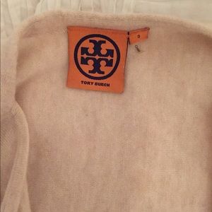 100% Cashmere Tory Burch cardigan, Beige, Small