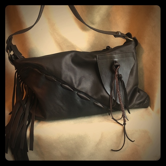 Handbags - Brown leather purse