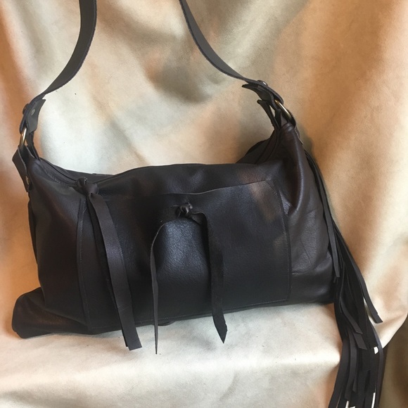 Brown leather purse - Picture 2 of 4