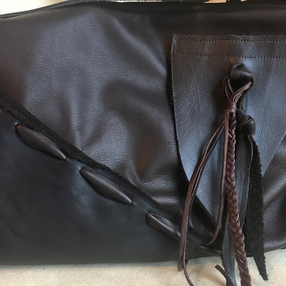 Brown leather purse - Picture 4 of 4