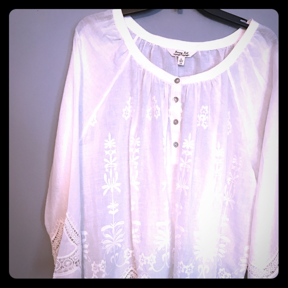 Krazy Cat blouse