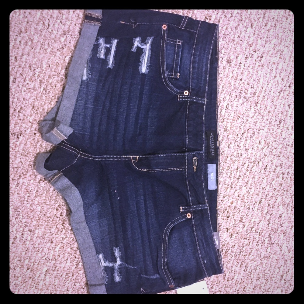 Aeropostale midi shorts size 18