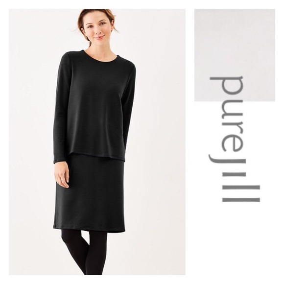 J Jill Dresses & Skirts - 🎄Pure J Jill Tiered Tercel Dress