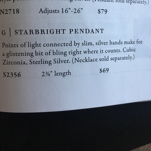 Silpada Starbright Pendant - Picture 3 of 3