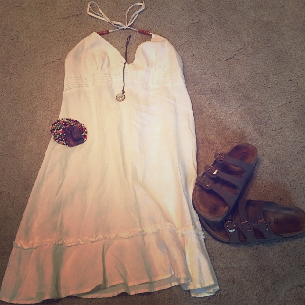 🌼🌸GORGEOUS LINEN DRESS BY GUESS 🌼🌸