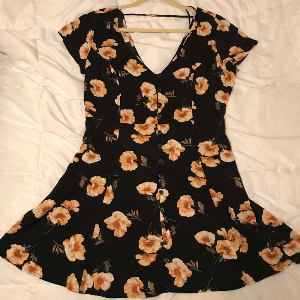 Forever 21- Black and Yellow minidress