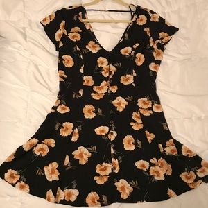 Forever 21- Black and Yellow minidress