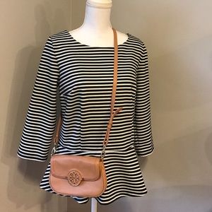 TORY BURCH camel colored small purse. EUC