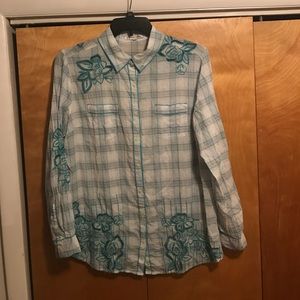 3J Workshop Johnny Was shirt