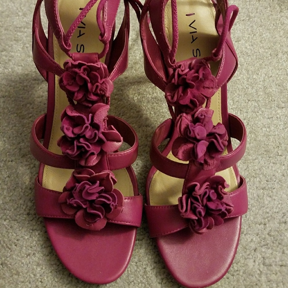 Pink heels