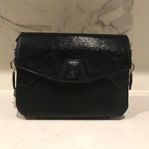 Alexander Wang Black Patent Leather Shoulder Bag