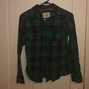 *2 for $12* SO plaid button down