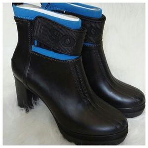 Sorel Medina lll  black /blue rain bootie