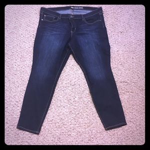Gap jeans. Legging skimmer size 16