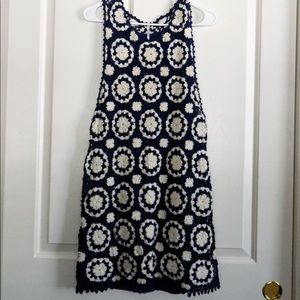 Free People Delilah Crochet Shift Dress
