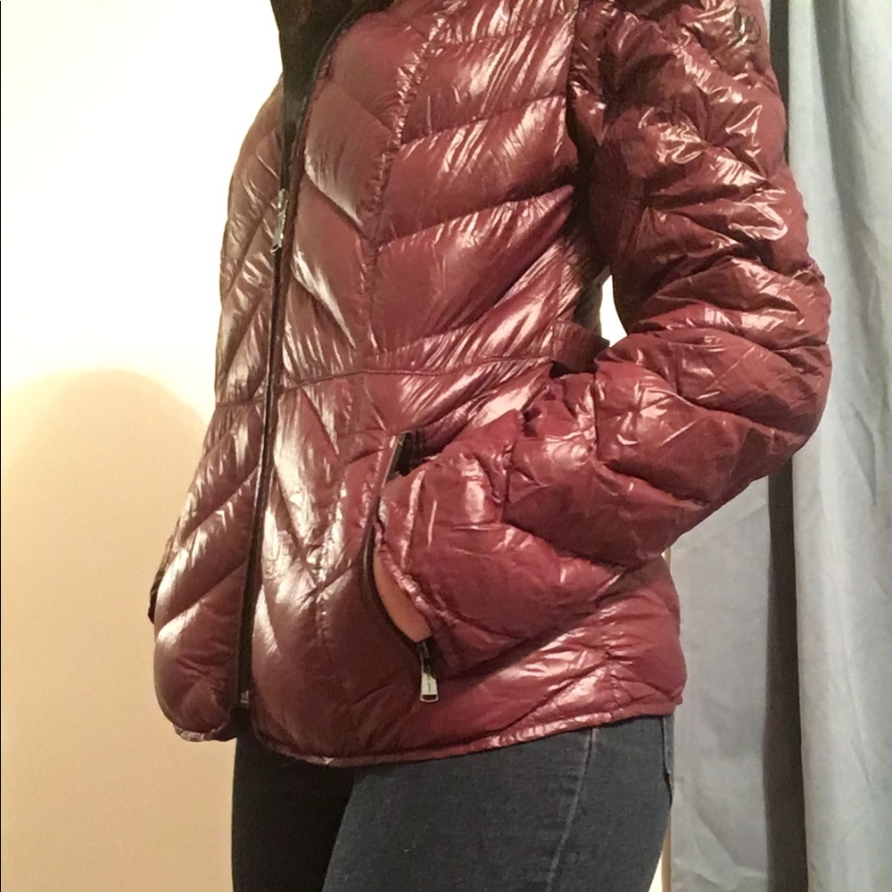 Michael Kors Down Jacket (Burgundy)