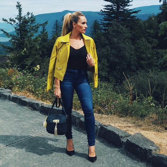 Jacket Motto FAUX LEATHER MOTO JACKET - Picture 4 of 4