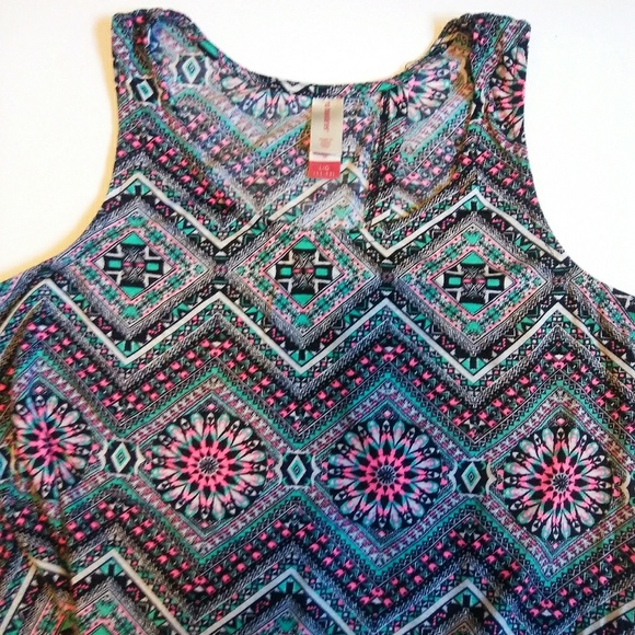 🚺Boho Asymmetrical Tank Top - Picture 2 of 5