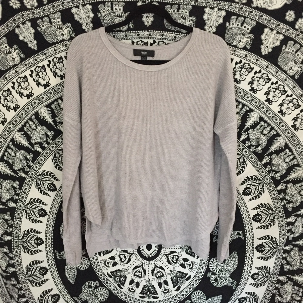Grey Fleece Sweater