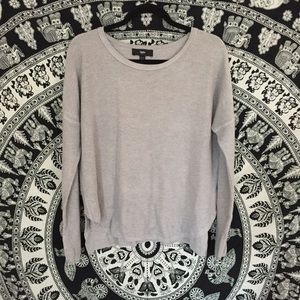 Grey Fleece Sweater