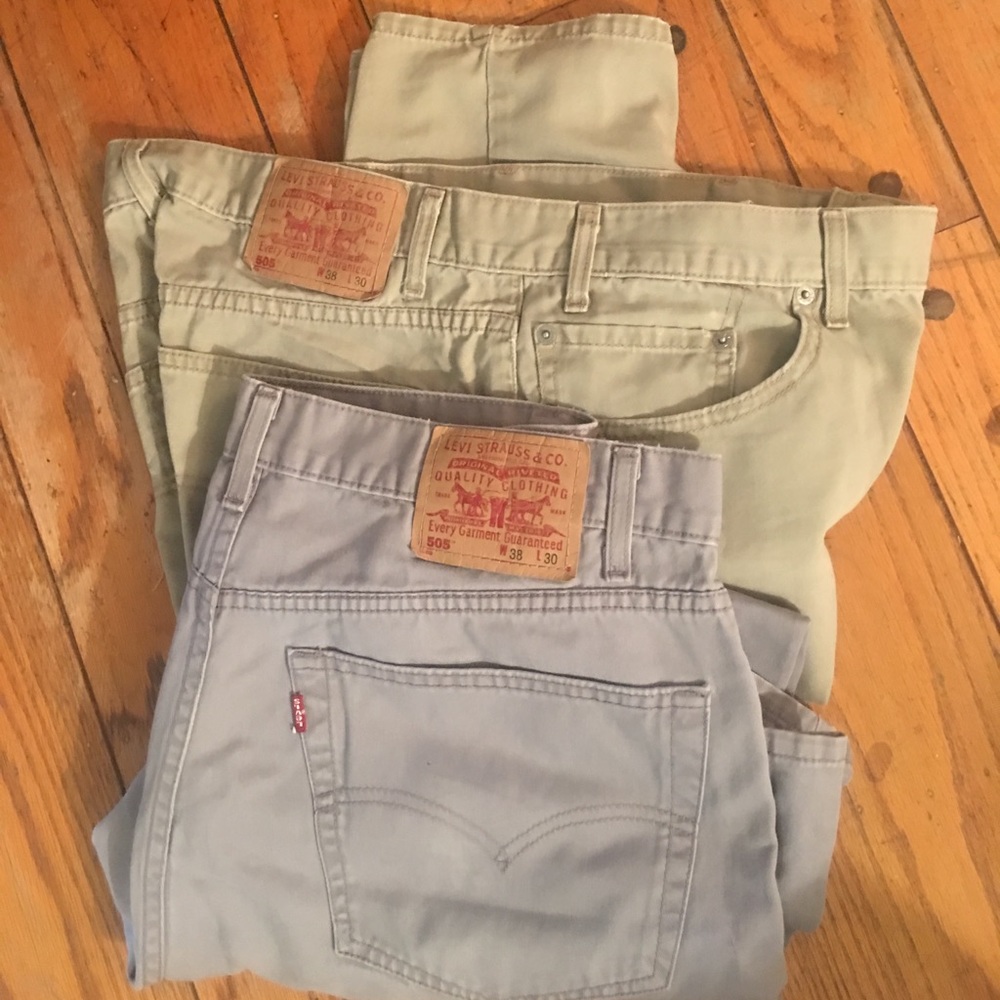 Men's Levi's 505's, size 38/30