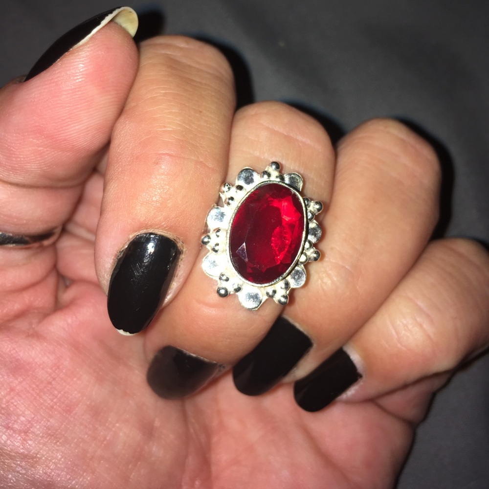 π Pyrope Ring π - Picture 2 of 3