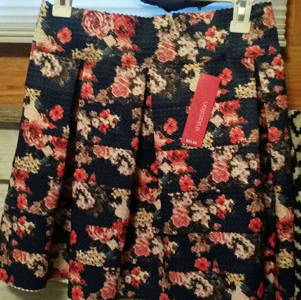 Floral skirt