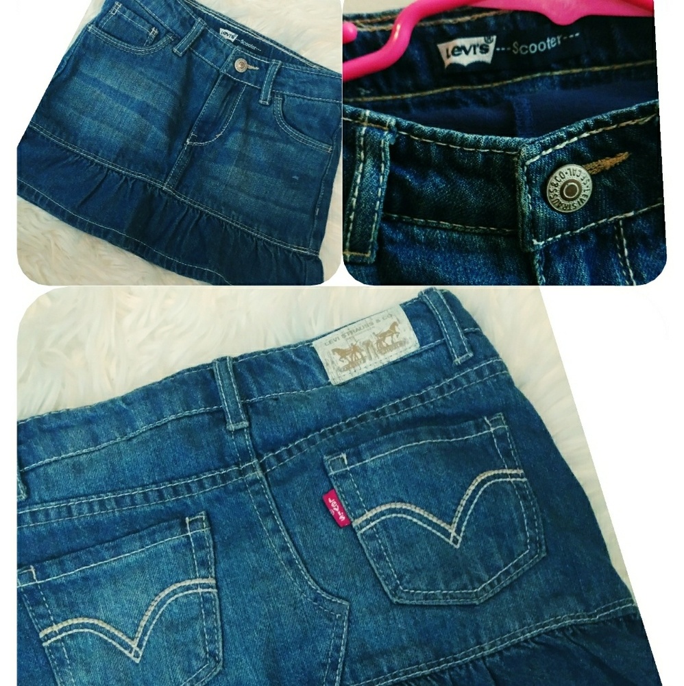 Girls denim skirt