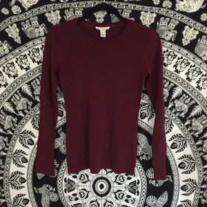 Maroon Long Sleeve