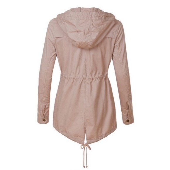 1 LEFT! Light Blush Military Jacket - Picture 3 of 8