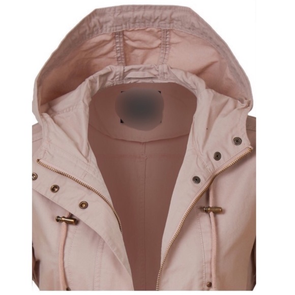 1 LEFT! Light Blush Military Jacket - Picture 4 of 8
