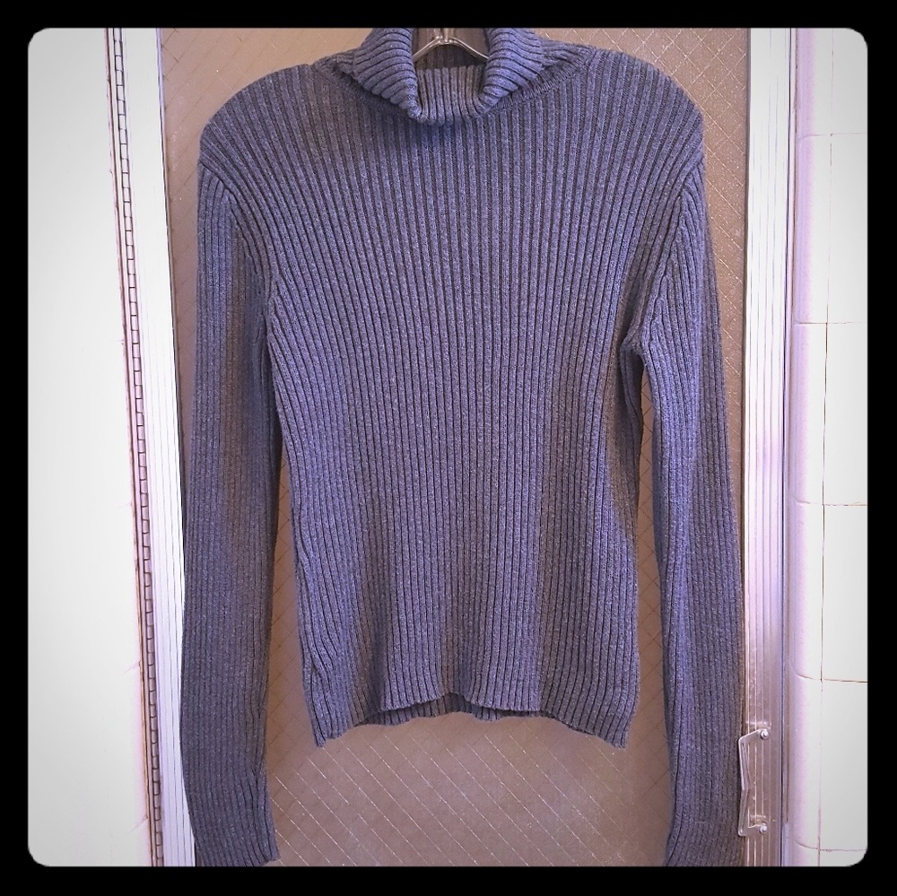Sonoma Gray Turtleneck Sweater