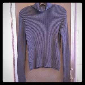 Sonoma Gray Turtleneck Sweater