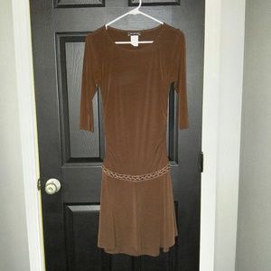 Jodi Kristopher dress w beading.