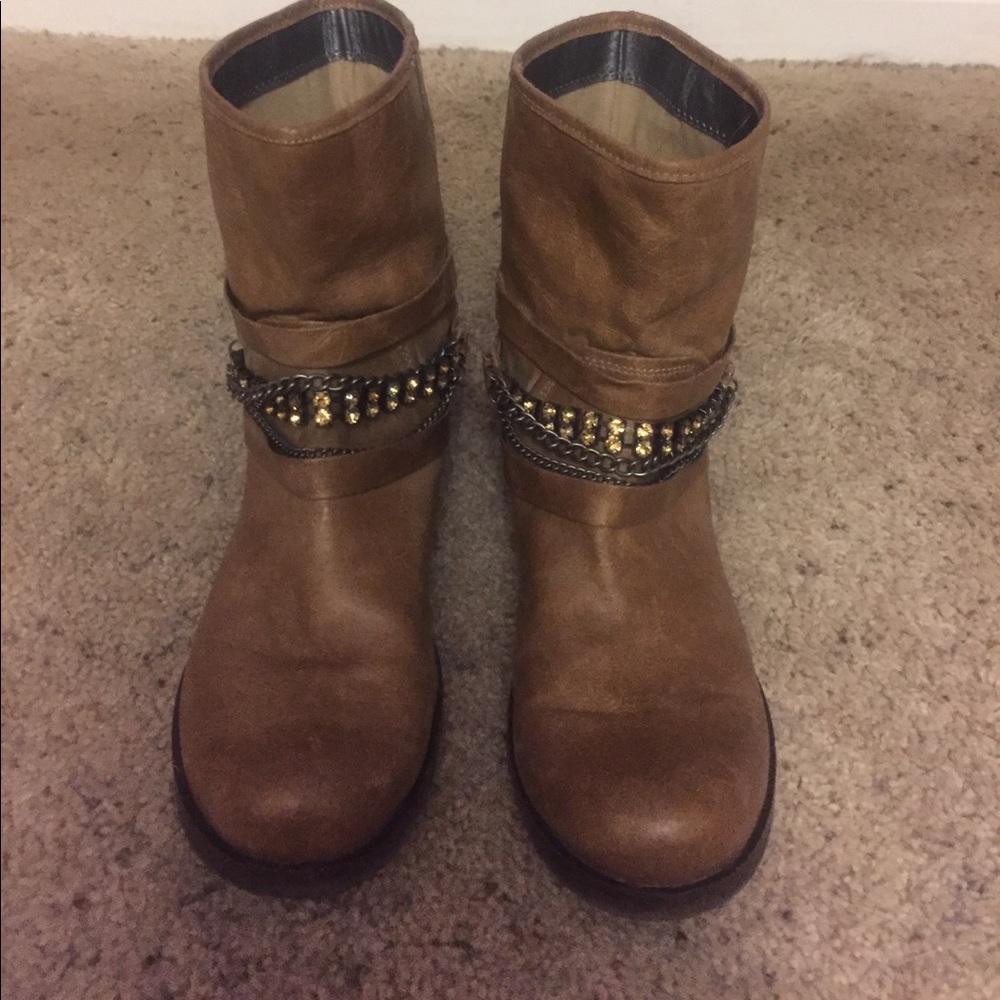 Tan Ankle Boots