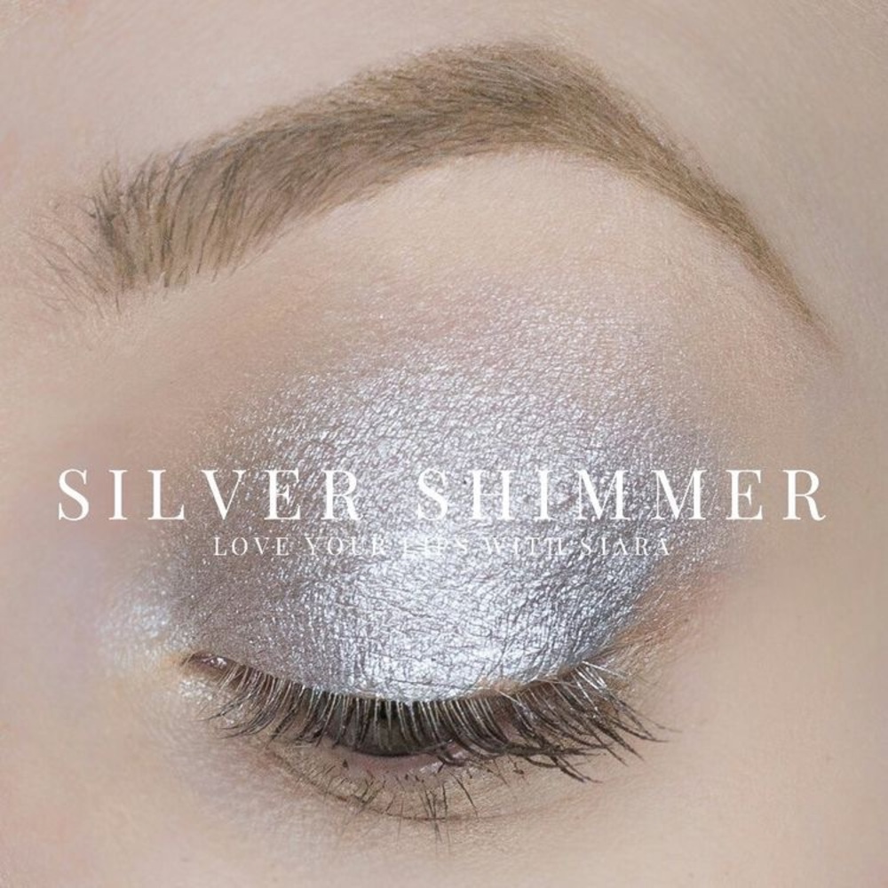 Long Lasting Eye Shadow- Silver Shimmer