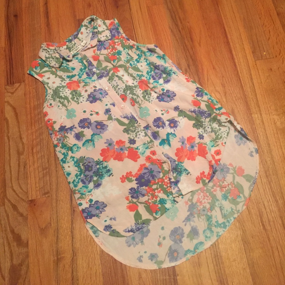 Floral Cato top.