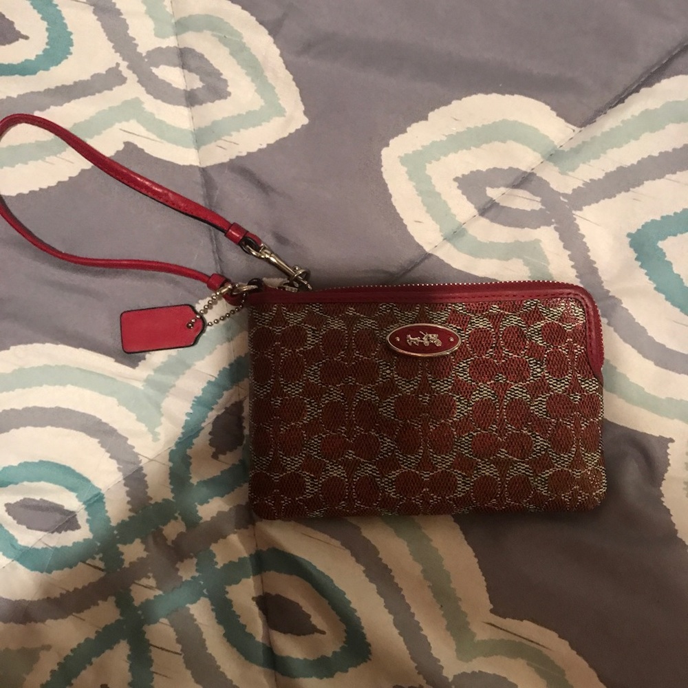 Coach wristlet