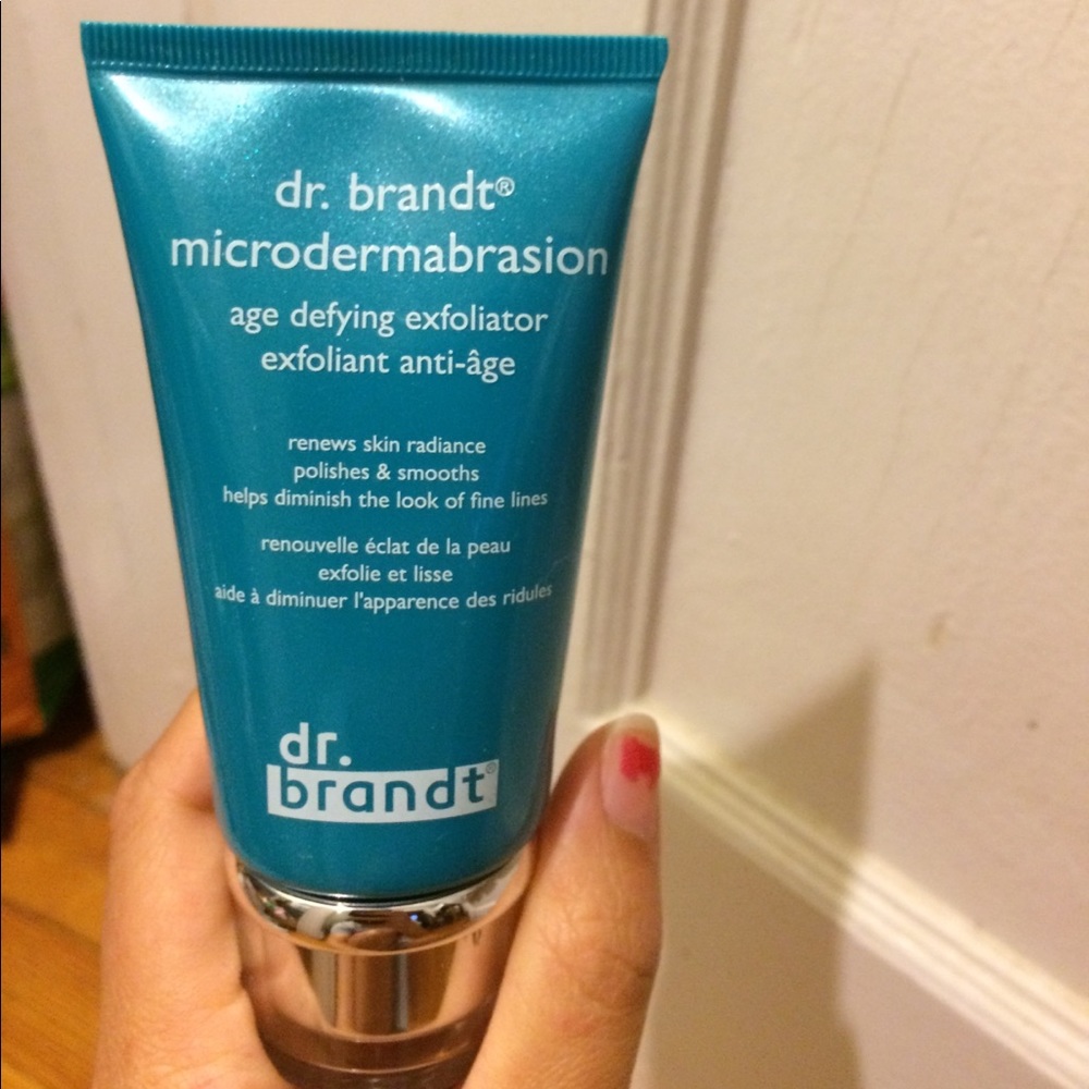 Dr. Brandt microdermabrasion exfoliate