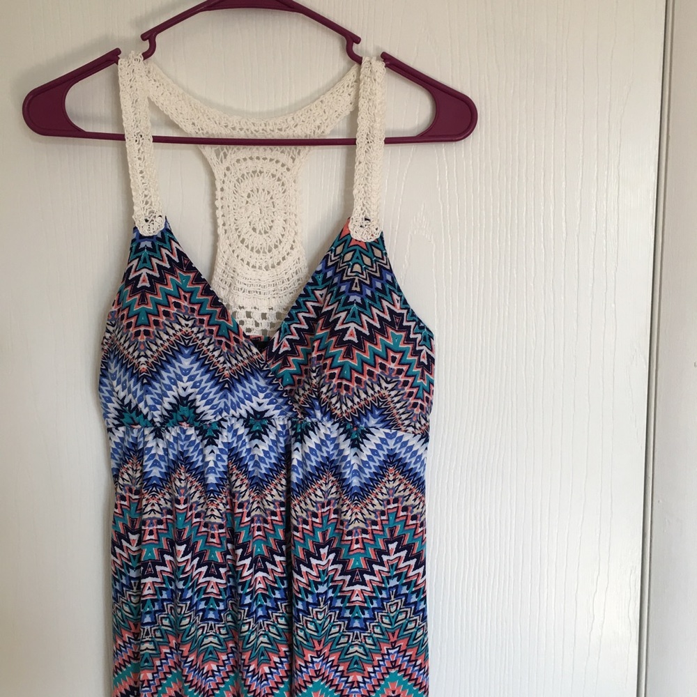 Soft Chevron Dress