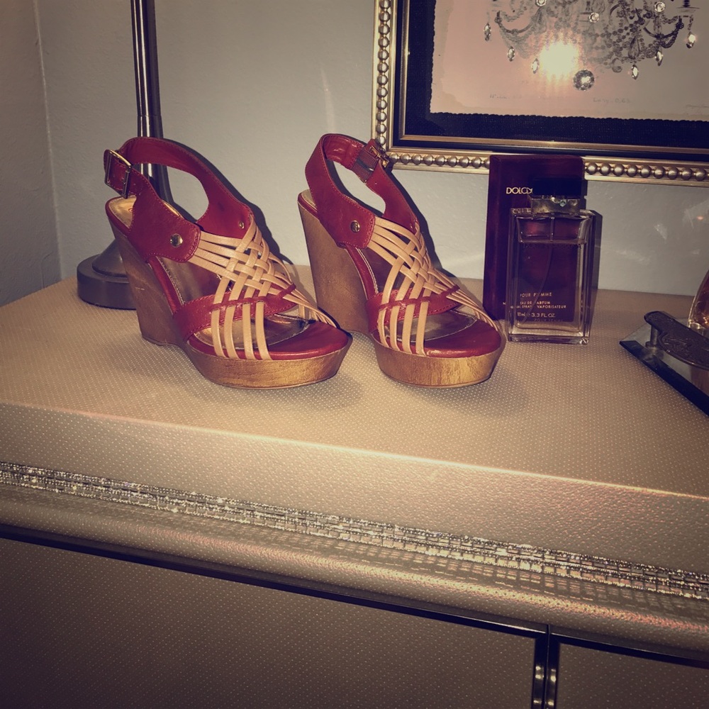 Sexy brown wedges very comfortable and stylish