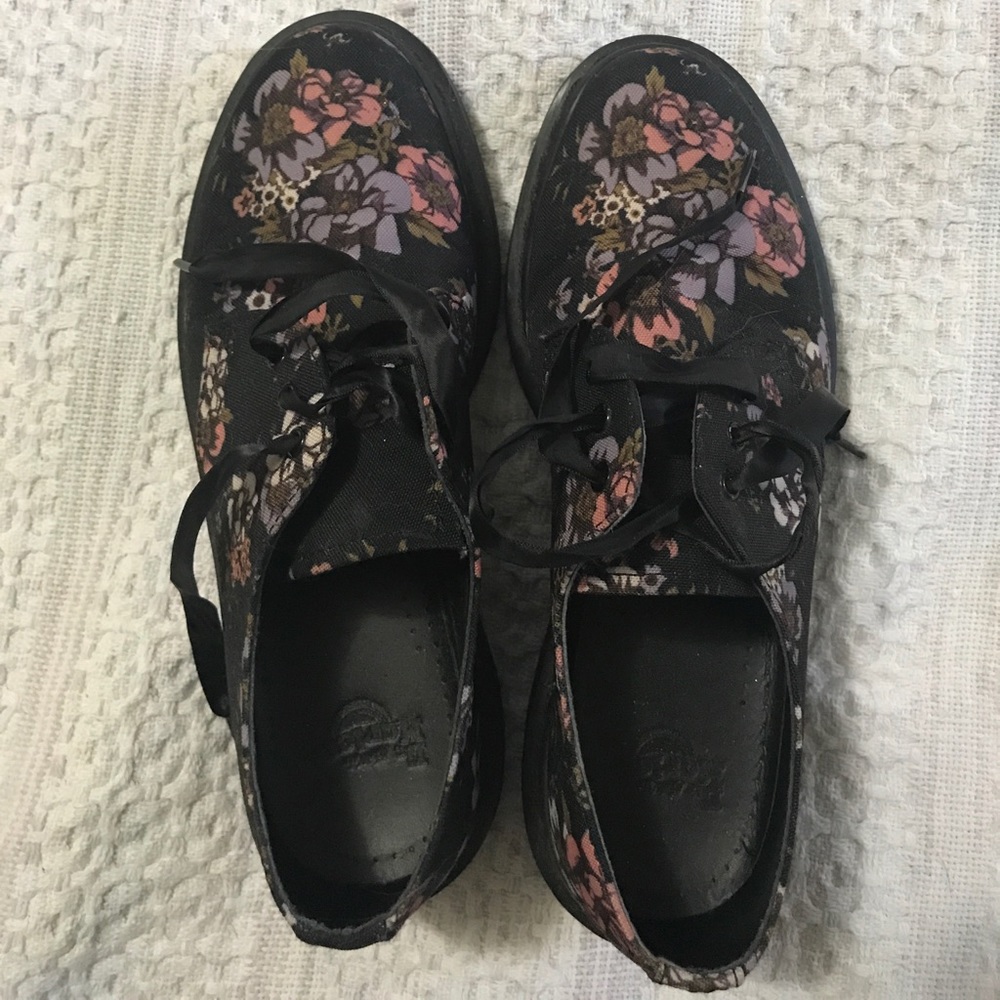 Floral Dr. Martens