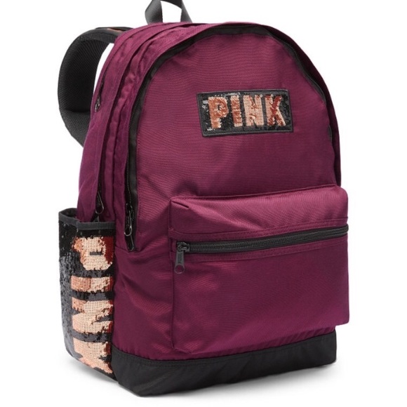 PINK Victoria's Secret Handbags - NWT Victoria's Secret pink bling backpack