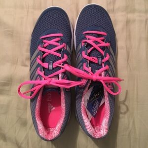 Adidas Brand New Blue & Pink Tennis Shoes