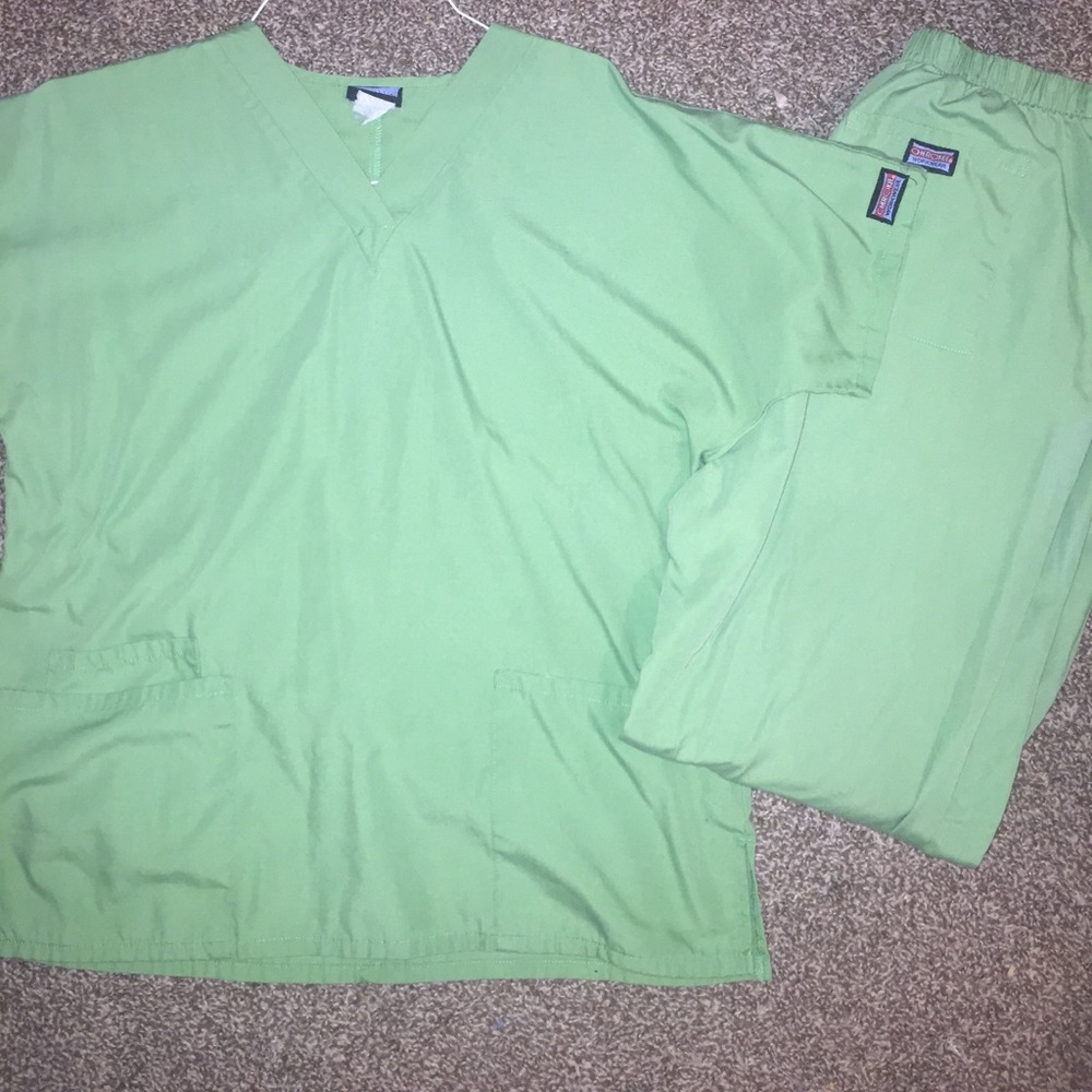 Cherokee green scrubs