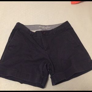 Navy banana republic shorts
