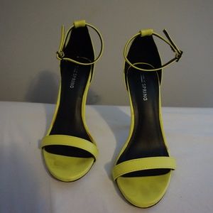 Neon Green Heels