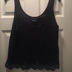 American Eagle lace "crop" top