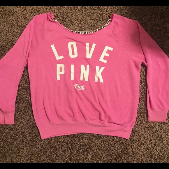 PINK Victoria's Secret Sweaters - VS PINK PULL OVER